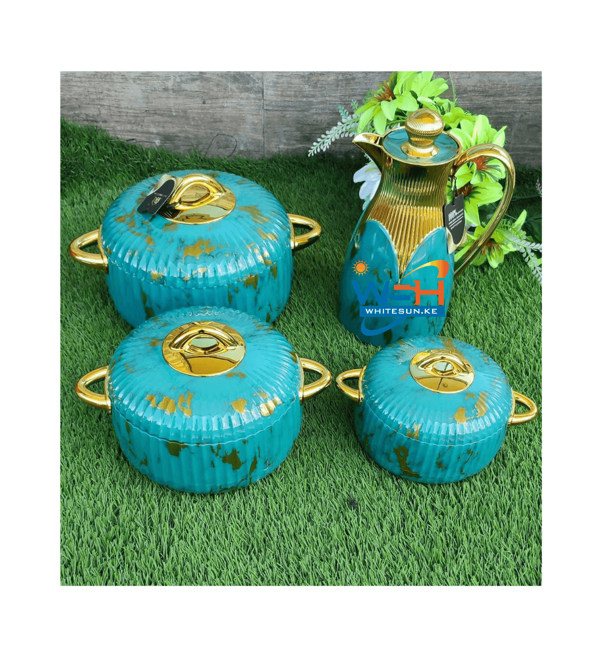 Insulated casserole food heater luxury Arabian style vacuum Dara Arabian coffee pot thermos