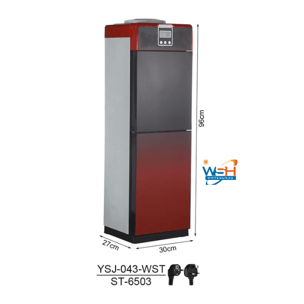 ST-6503 Luxury Red Color Hot and Cold Standing Water Dispensor Thumbnail 2