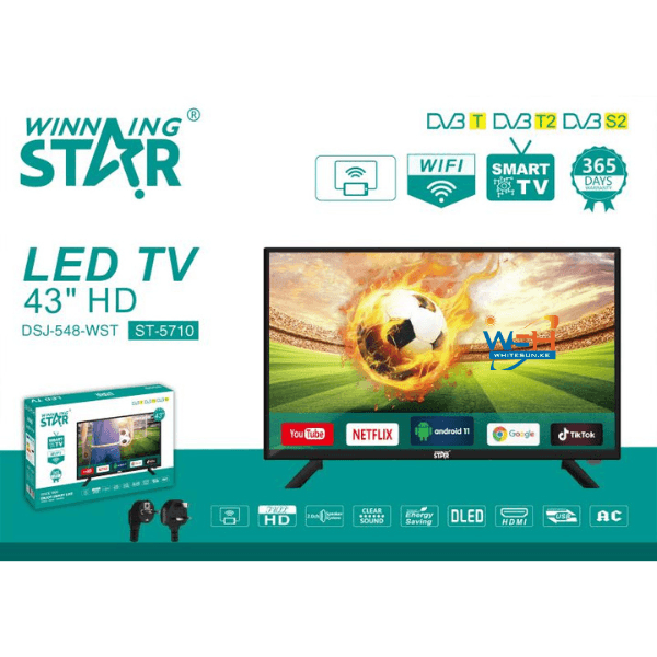 43-Inch 4K LED Intelligent TV Thumbnail 2